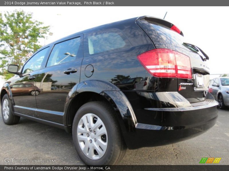 Pitch Black / Black 2014 Dodge Journey Amercian Value Package