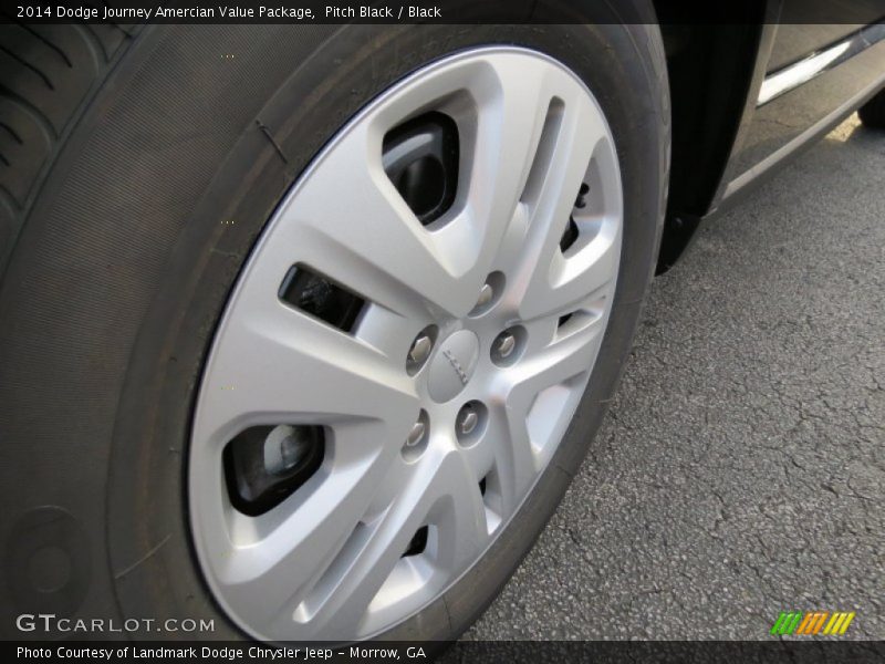 Pitch Black / Black 2014 Dodge Journey Amercian Value Package