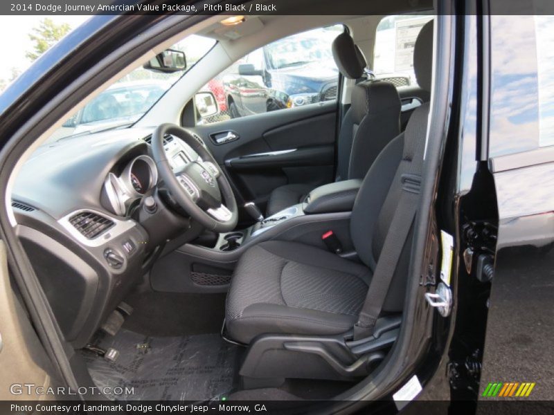 Pitch Black / Black 2014 Dodge Journey Amercian Value Package