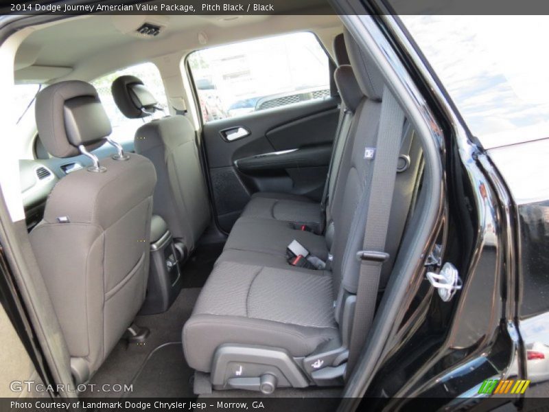 Pitch Black / Black 2014 Dodge Journey Amercian Value Package
