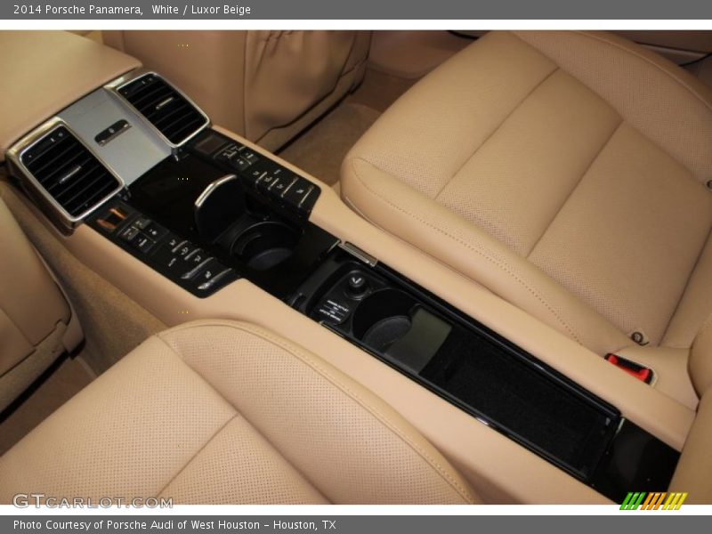 White / Luxor Beige 2014 Porsche Panamera