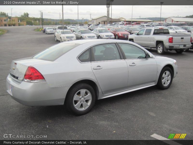 Silver Ice Metallic / Ebony 2010 Chevrolet Impala LT