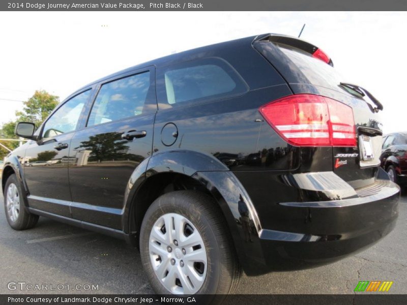 Pitch Black / Black 2014 Dodge Journey Amercian Value Package