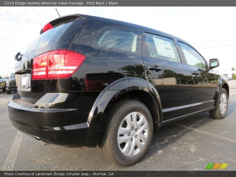 Pitch Black / Black 2014 Dodge Journey Amercian Value Package