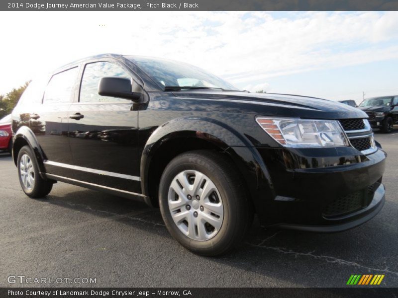 Pitch Black / Black 2014 Dodge Journey Amercian Value Package