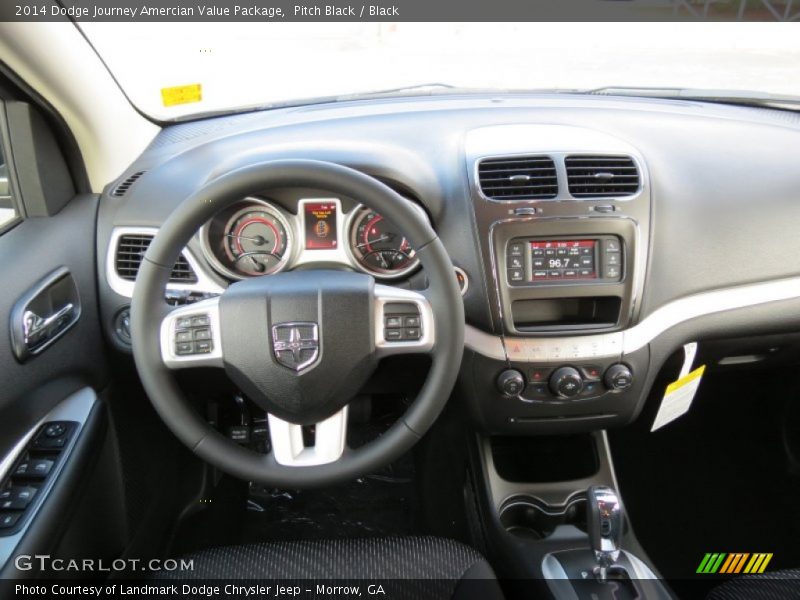 Pitch Black / Black 2014 Dodge Journey Amercian Value Package