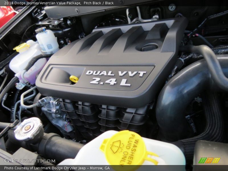Pitch Black / Black 2014 Dodge Journey Amercian Value Package