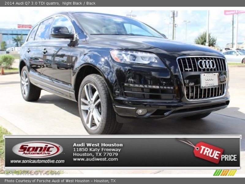 Night Black / Black 2014 Audi Q7 3.0 TDI quattro