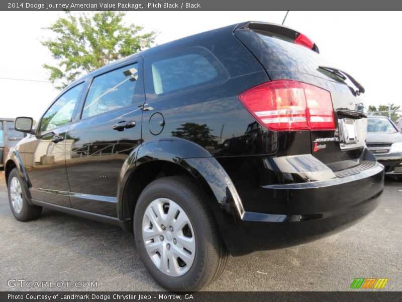 Pitch Black / Black 2014 Dodge Journey Amercian Value Package