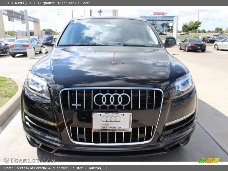 Night Black / Black 2014 Audi Q7 3.0 TDI quattro