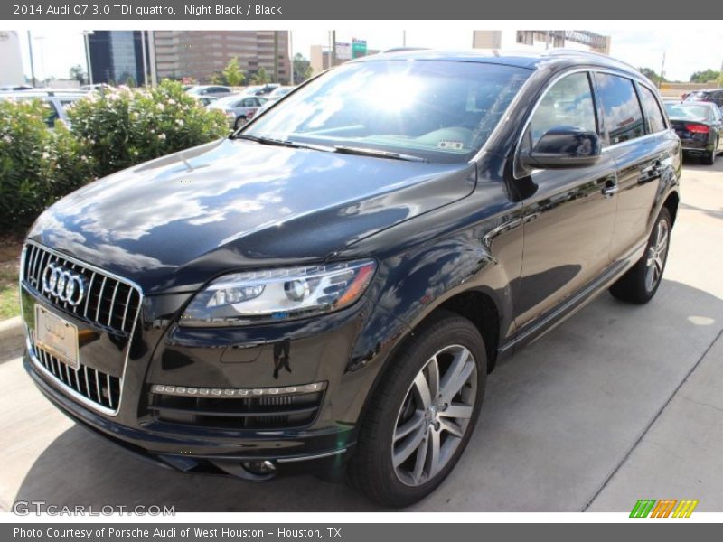 Night Black / Black 2014 Audi Q7 3.0 TDI quattro