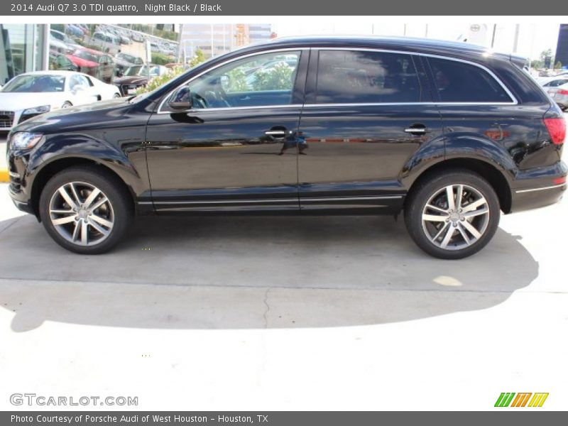 Night Black / Black 2014 Audi Q7 3.0 TDI quattro