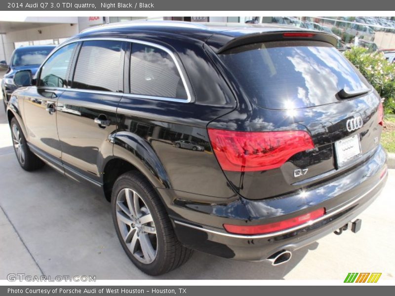 Night Black / Black 2014 Audi Q7 3.0 TDI quattro