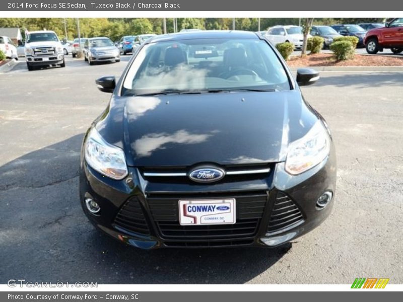 Tuxedo Black / Charcoal Black 2014 Ford Focus SE Sedan