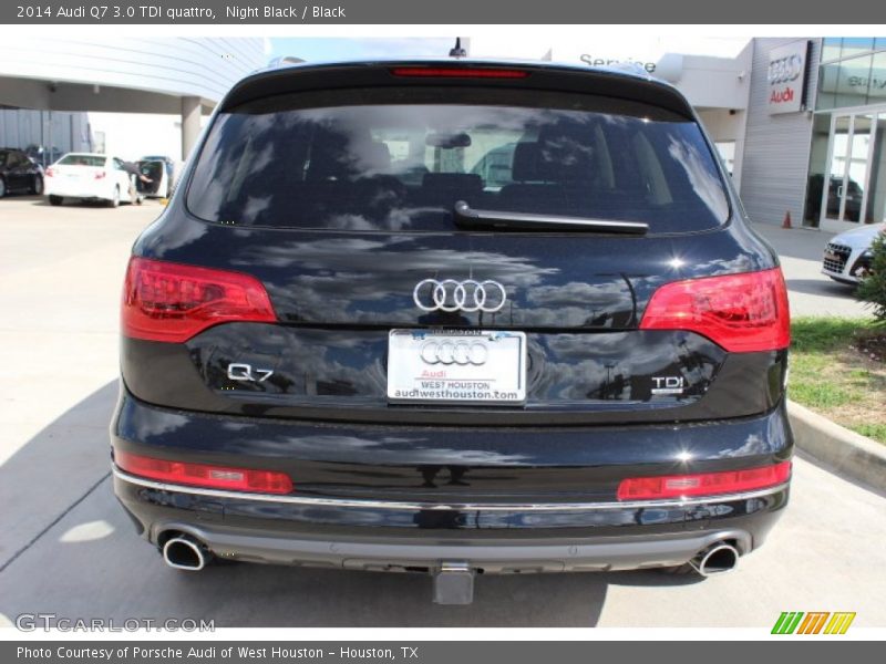 Night Black / Black 2014 Audi Q7 3.0 TDI quattro