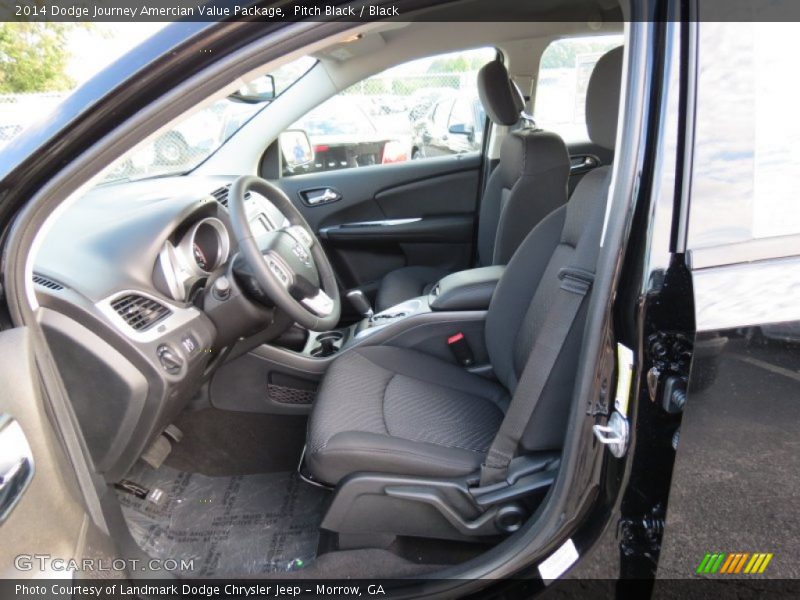 Pitch Black / Black 2014 Dodge Journey Amercian Value Package