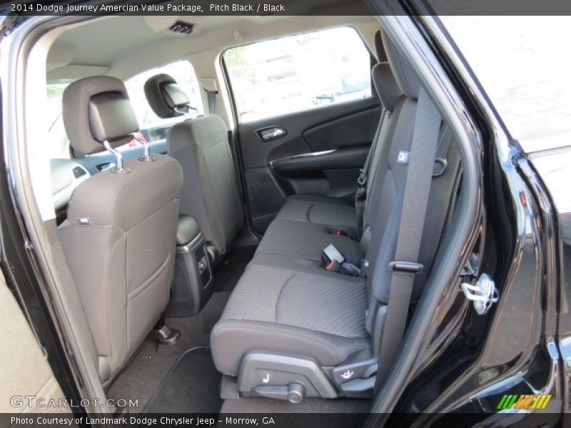 Pitch Black / Black 2014 Dodge Journey Amercian Value Package