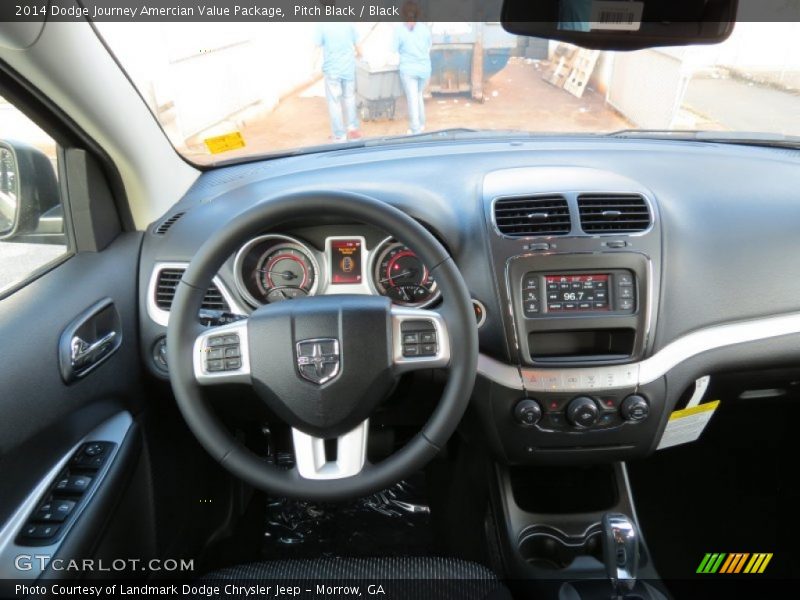 Pitch Black / Black 2014 Dodge Journey Amercian Value Package
