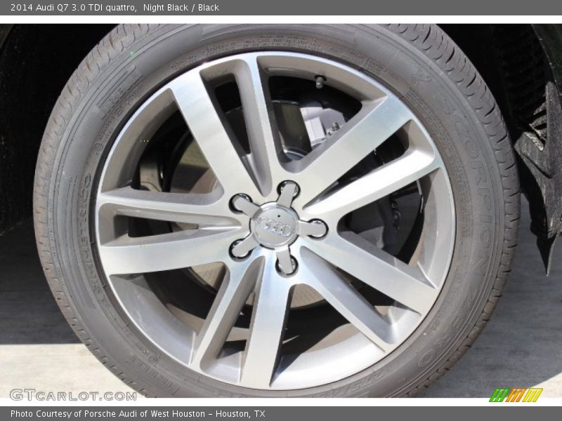 Night Black / Black 2014 Audi Q7 3.0 TDI quattro