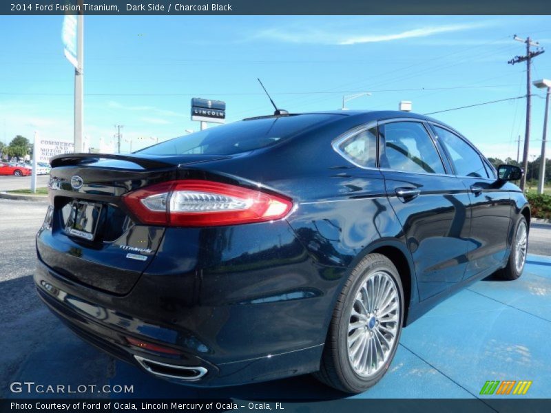 Dark Side / Charcoal Black 2014 Ford Fusion Titanium