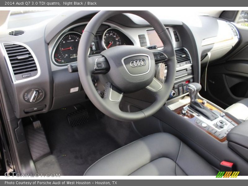  2014 Q7 3.0 TDI quattro Black Interior