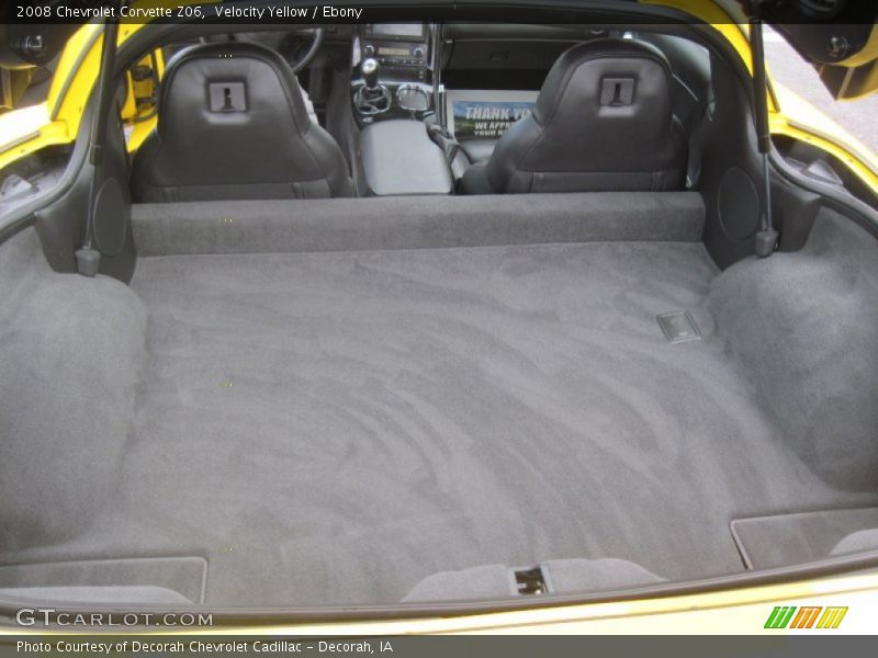  2008 Corvette Z06 Trunk