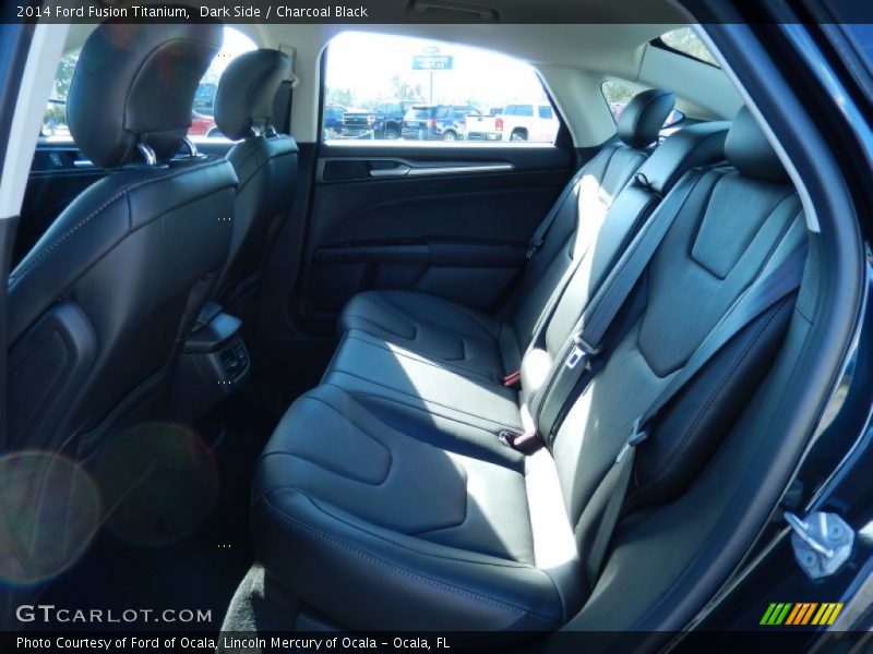 Dark Side / Charcoal Black 2014 Ford Fusion Titanium