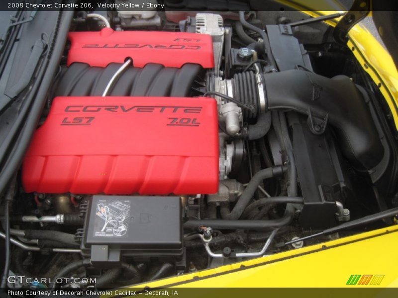  2008 Corvette Z06 Engine - 7.0 Liter OHV 16-Valve LS7 V8