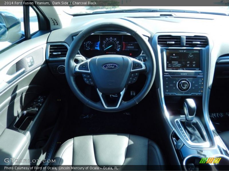 Dark Side / Charcoal Black 2014 Ford Fusion Titanium