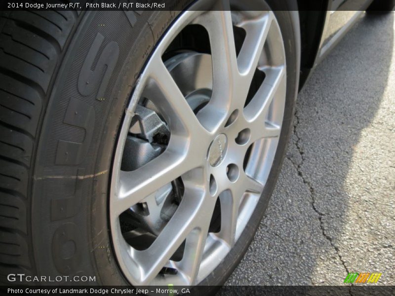 Pitch Black / R/T Black/Red 2014 Dodge Journey R/T