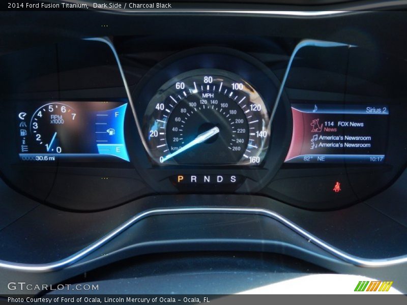 Dark Side / Charcoal Black 2014 Ford Fusion Titanium