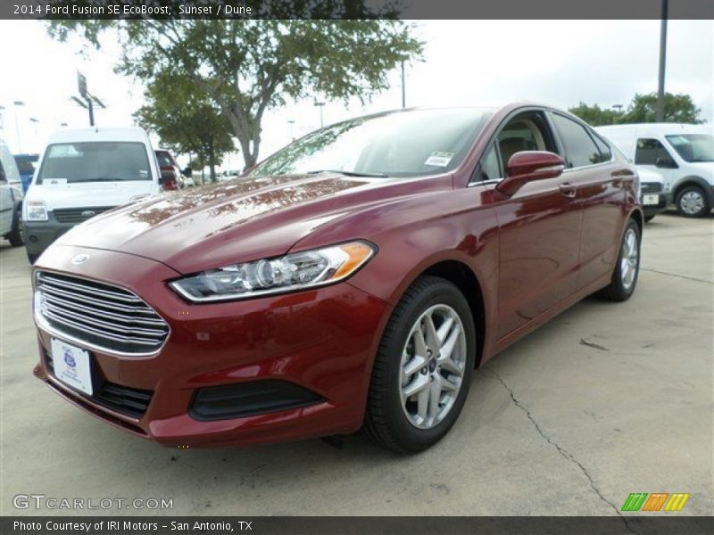 Sunset / Dune 2014 Ford Fusion SE EcoBoost