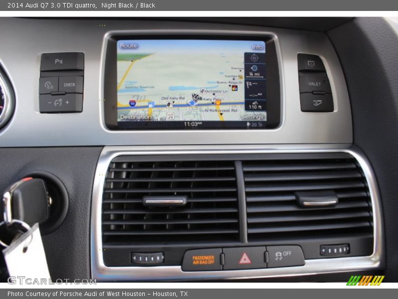 Navigation of 2014 Q7 3.0 TDI quattro