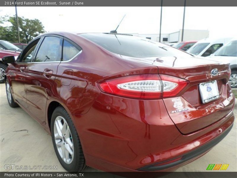 Sunset / Dune 2014 Ford Fusion SE EcoBoost