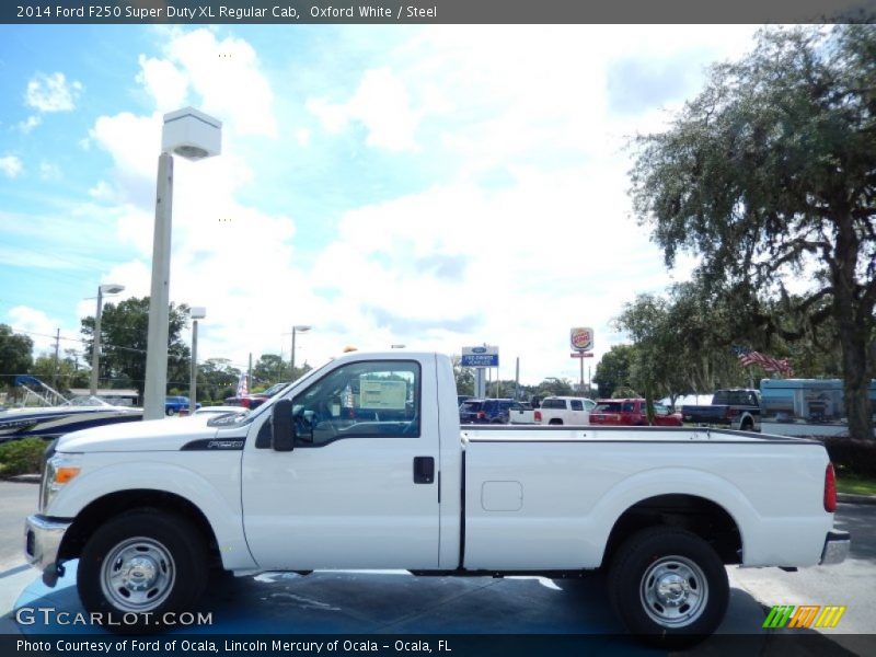 Oxford White / Steel 2014 Ford F250 Super Duty XL Regular Cab