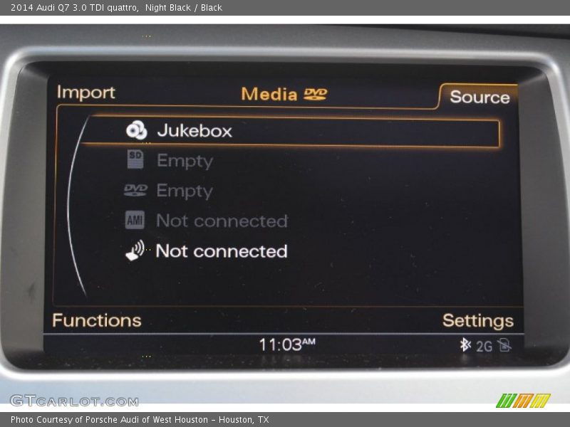 Night Black / Black 2014 Audi Q7 3.0 TDI quattro