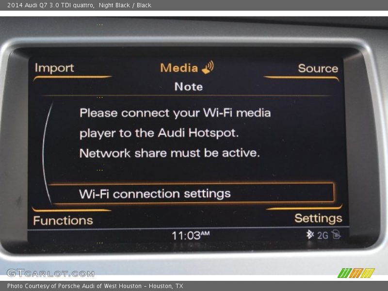 Night Black / Black 2014 Audi Q7 3.0 TDI quattro