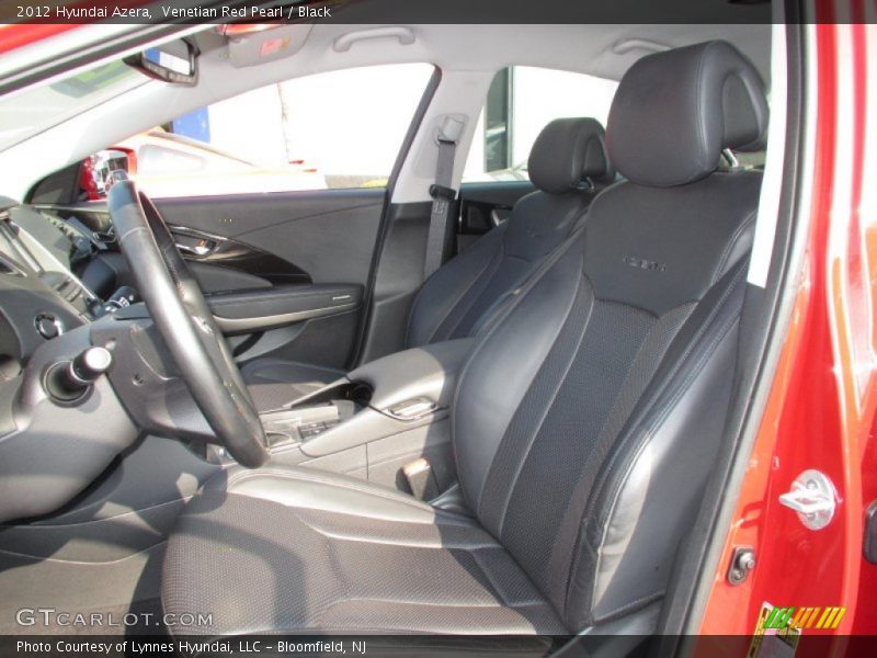 Venetian Red Pearl / Black 2012 Hyundai Azera