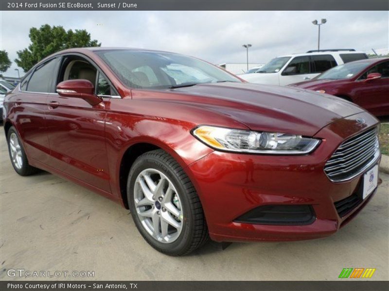 Sunset / Dune 2014 Ford Fusion SE EcoBoost
