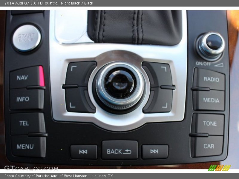 Controls of 2014 Q7 3.0 TDI quattro