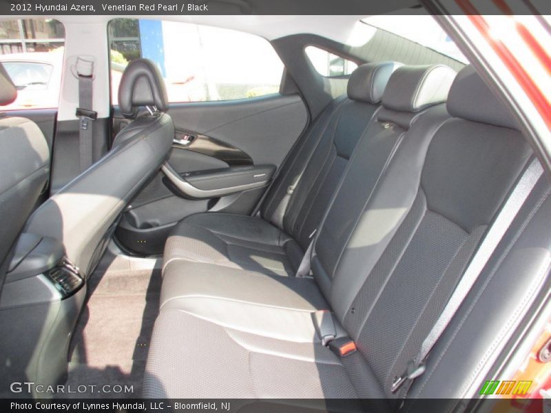 Venetian Red Pearl / Black 2012 Hyundai Azera