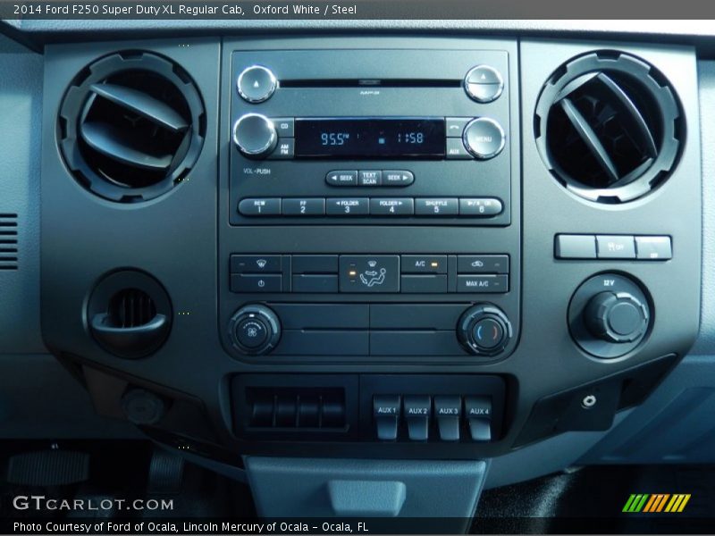 Controls of 2014 F250 Super Duty XL Regular Cab