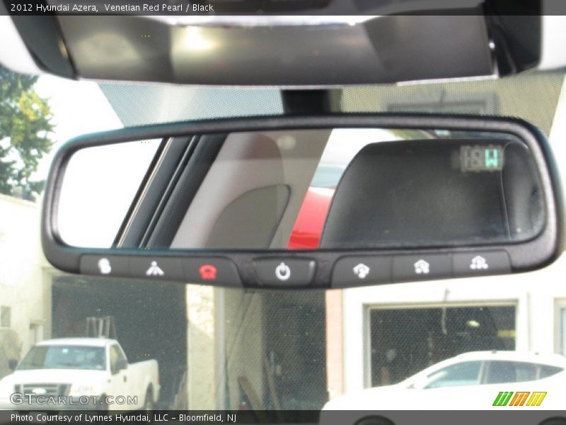 Venetian Red Pearl / Black 2012 Hyundai Azera