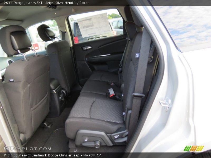 Bright Silver Metallic / Black 2014 Dodge Journey SXT