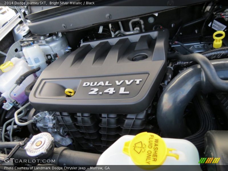 Bright Silver Metallic / Black 2014 Dodge Journey SXT