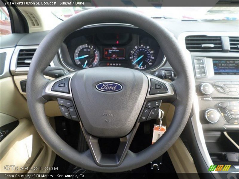 Sunset / Dune 2014 Ford Fusion SE EcoBoost
