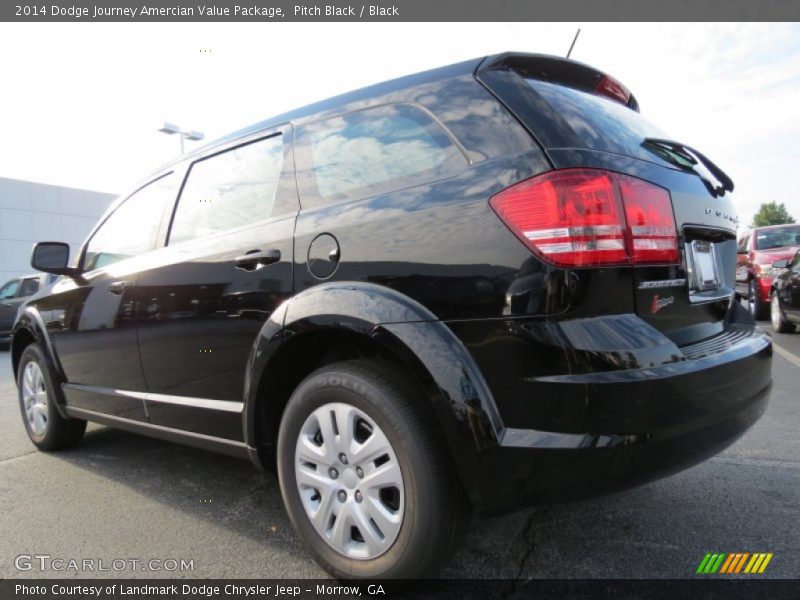 Pitch Black / Black 2014 Dodge Journey Amercian Value Package