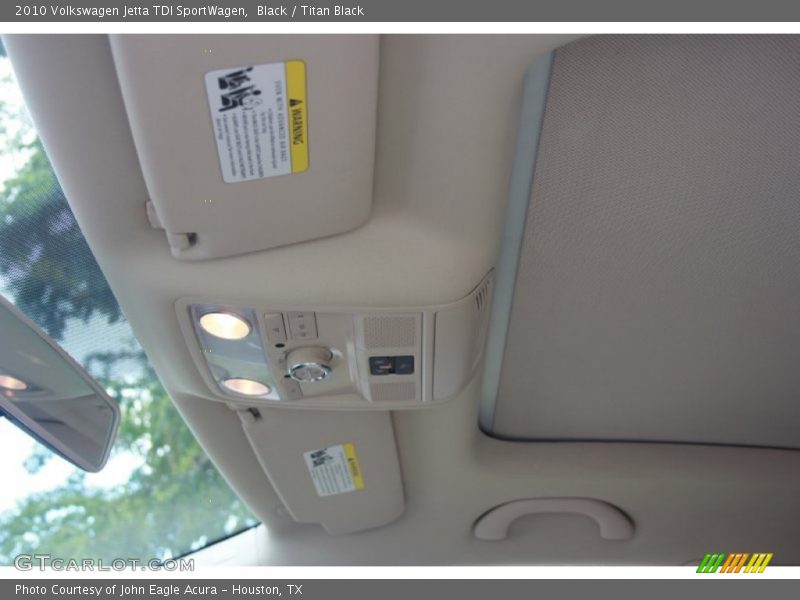 Black / Titan Black 2010 Volkswagen Jetta TDI SportWagen