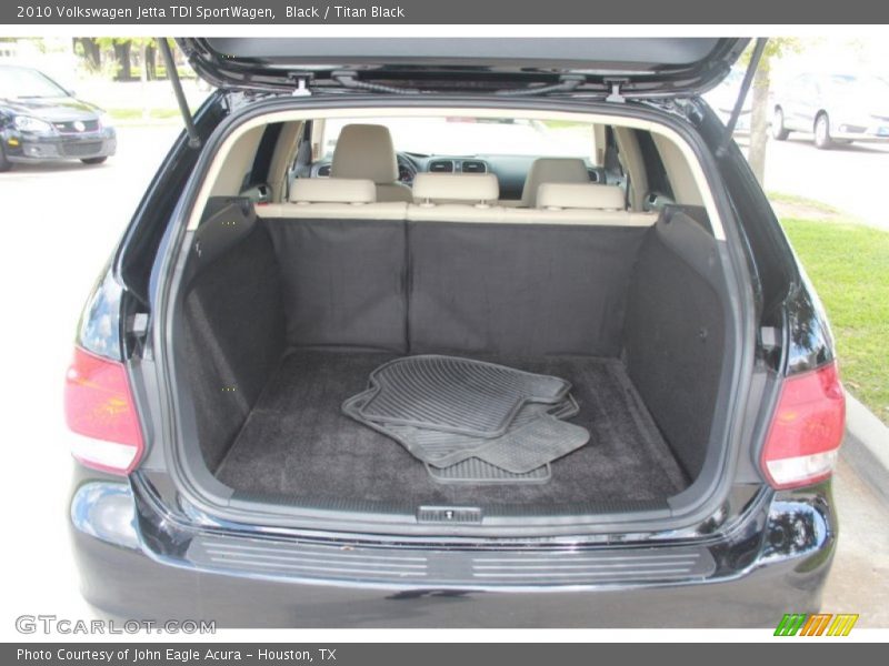 Black / Titan Black 2010 Volkswagen Jetta TDI SportWagen