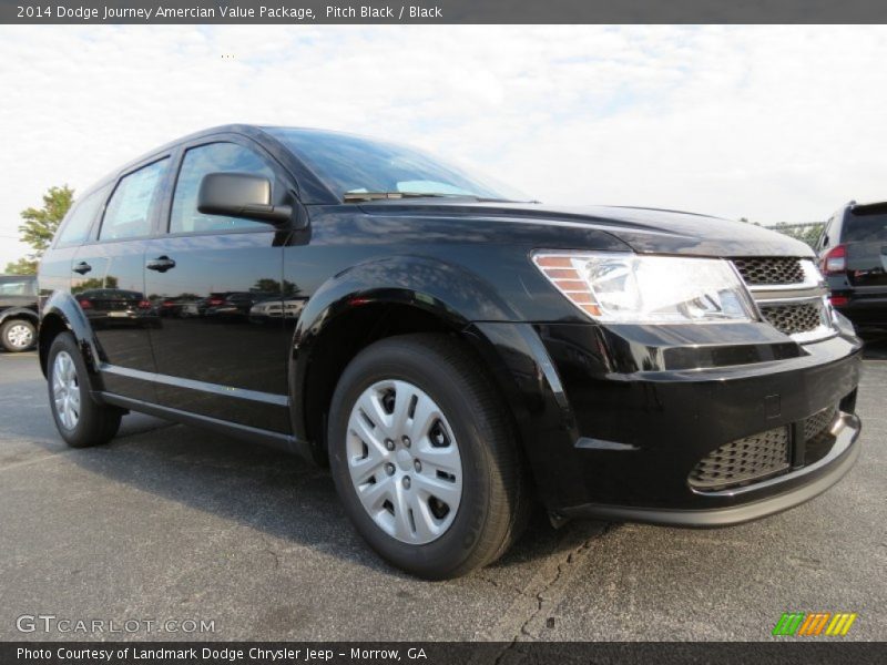 Pitch Black / Black 2014 Dodge Journey Amercian Value Package